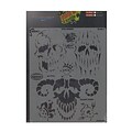 Artool Curse Of Skull Master Freehand Airbrush Templates By Craig Fraser Evil Horde (FH SK11 SP)