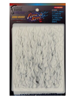 Artool Flame-O-Rama 2 Mini Series Airbrush Templates Set Of 6 (FH FOR2 MS)