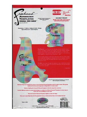 Artool Freehand Airbrush Template Master Series By Radu Vero Set Of 2 (FH RV SP)