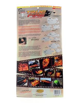 Artool Freehand True Fire Template Set Set Of 9 With Dvd (FH TF 1)