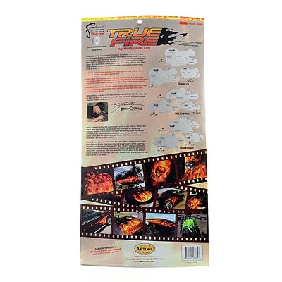 Artool Freehand True Fire Template Set Set Of 9 With Dvd (FH TF 1)