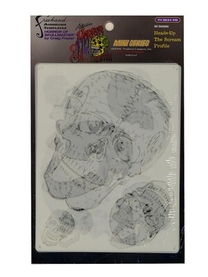 Artool Horror Of Skullmaster Mini Series Airbrush Templates Set Of 3 (FH SK24 MS)