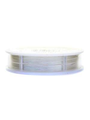 Beadalon 19 Strand Bead Stringing Wire Metallic Silver Color .015 In. (0.38 Mm) 15 Ft. Spool (JW14S-