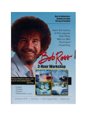 Bob Ross 3-Hour Workshop Instructional Dvd 3 Hour Dvd (BRW1D)