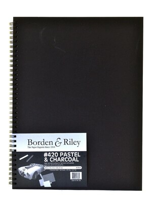 Borden  And  Riley 420 Charcoal/Pastel Paper 9 In. X 12 In. 40 Sheets (420B091240)