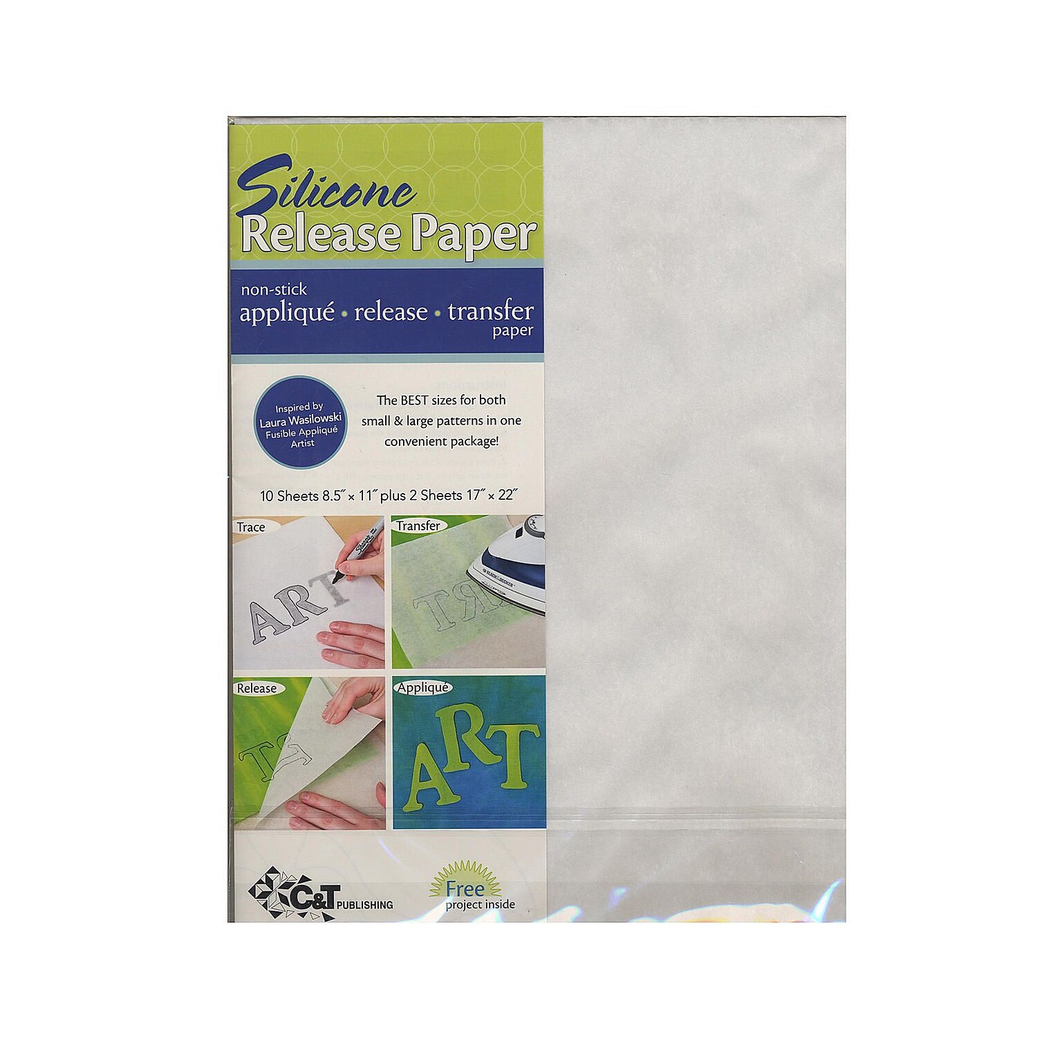 C And T Silicone Release Paper Pack Of 12 (20134)