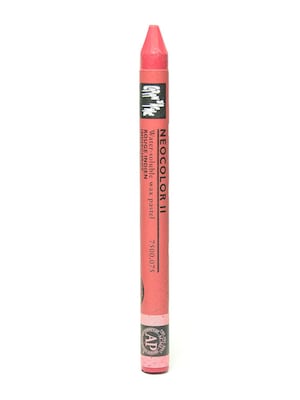 Caran DAche Neocolor Ii Aquarelle Water Soluble Wax Pastels Indian Red [Pack Of 10] (10PK-7500-075)