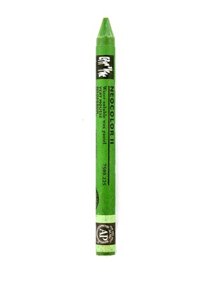 Caran DAche Neocolor Ii Aquarelle Water Soluble Wax Pastels Moss Green [Pack Of 10] (10PK-7500-0225)