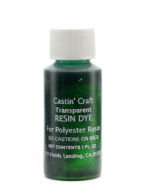 Castin Craft Transparent Dyes Green Bottle 1 Oz. [Pack Of 2] (2PK-46432)