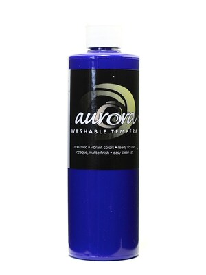 Chroma Inc. Aurora Washable Tempera Blue [Pack Of 4] (4PK-11801)