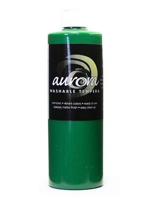 Chroma Inc. Aurora Washable Tempera Green [Pack Of 4] (4PK-11803)