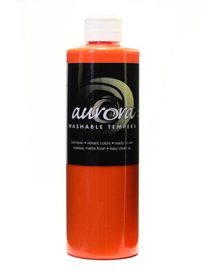 Chroma Inc. Aurora Washable Tempera Orange [Pack Of 4] (4PK-11805)