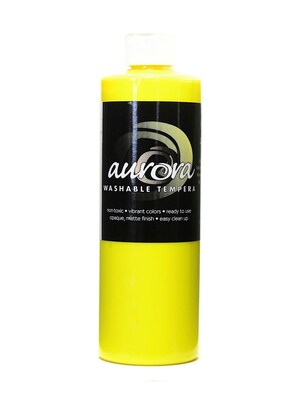 Chroma Inc. Aurora Washable Tempera Yellow [Pack Of 4] (4PK-11811)
