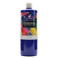 Chroma Inc. Chromatemp Artists Tempera Paint Ultra Blue 32 Oz. [Pack Of 2] (2PK-2612)