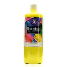 Chroma Inc. Chromatemp Artists Tempera Paint Yellow 32 Oz. [Pack Of 2] (2PK-2611)