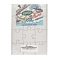 Compoz-A-Puzzle Blank Puzzles 5 1/2 In. X 8 In. 12 Pieces Each Pack Of 8 (96211)