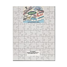 Compoz-A-Puzzle Blank Puzzles 8 1/2 In. X 11 In. 63 Pieces Each Pack Of 4 (96321)