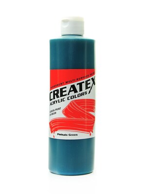 Createx Acrylic Colors Phthalo Green 16 Oz. [Pack Of 2] (2PK-2010-16)