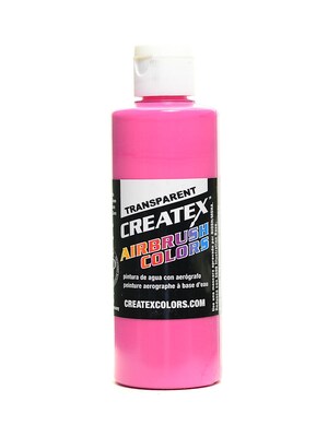Createx Airbrush Colors Transparent Flamingo Pink 4 Oz. [Pack Of 3] (3PK-5121-04)