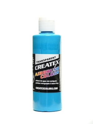 Createx Airbrush Colors Transparent Maui Blue 4 Oz. [Pack Of 3] (3PK-5134-04)