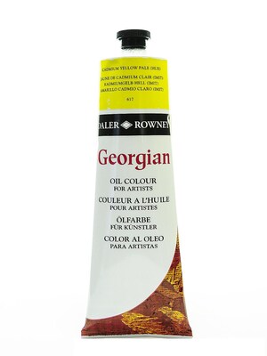 Daler-Rowney Georgian Oil Colours, Cadmium Yellow Pale Hue, 225 Ml (111225617)