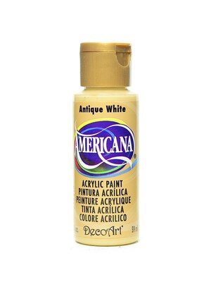 Decoart Americana Acrylic Paints Antique White 2 Oz. [Pack Of 8] (8PK-DA58-3)