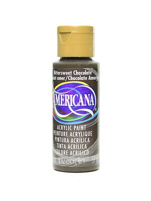 Decoart Americana Acrylic Paints Bittersweet Chocolate 2 Oz. [Pack Of 8] (8PK-DA195-3)