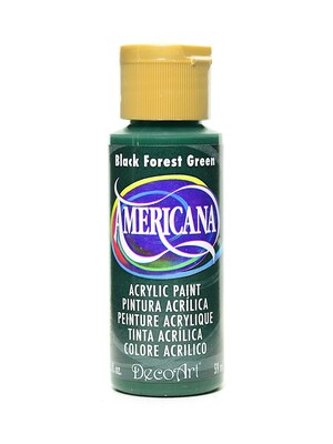Decoart Americana Acrylic Paints Black Forest Green 2 Oz. [Pack Of 8] (8PK-DA83-3)