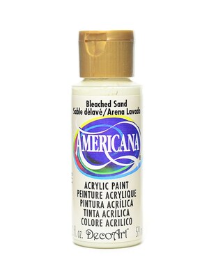 Decoart Americana Acrylic Paints Bleached Sand 2 Oz. [Pack Of 8] (8PK-DA257-3)