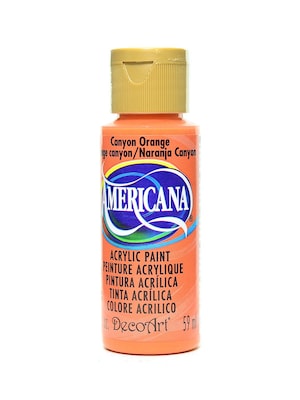 Decoart Americana Acrylic Paints Canyon Orange 2 Oz. [Pack Of 8] (8PK-DA238-3)