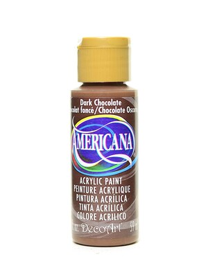 Decoart Americana Acrylic Paints Dark Chocolate 2 Oz. [Pack Of 8] (8PK-DA65-3)