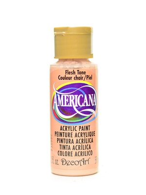 Decoart Americana Acrylic Paints Flesh Tone 2 Oz. [Pack Of 8] (8PK-DA78-3)
