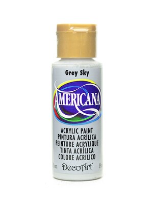 Decoart Americana Acrylic Paints Grey Sky 2 Oz. [Pack Of 8] (8PK-DA111-3)