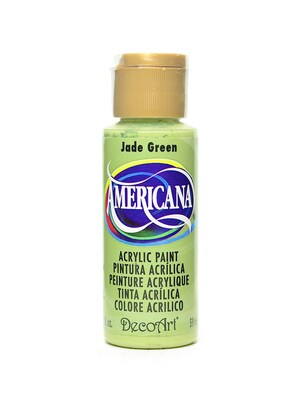 Decoart Americana Acrylic Paints Jade Green 2 Oz. [Pack Of 8] (8PK-DA057-3)