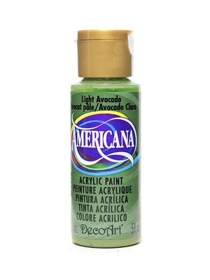 Decoart Americana Acrylic Paints Light Avocado 2 Oz. [Pack Of 8] (8PK-DA106-3)