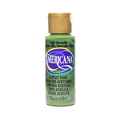 Decoart Americana Acrylic Paints Light Avocado 2 Oz. [Pack Of 8] (8PK-DA106-3)