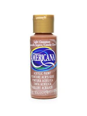Decoart Americana Acrylic Paints Light Cinnamon 2 Oz. [Pack Of 8] (8PK-DA114-3)