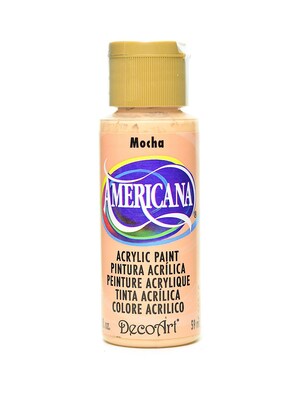 Decoart Americana Acrylic Paints Mocha 2 Oz. [Pack Of 8] (8PK-DA060-3)