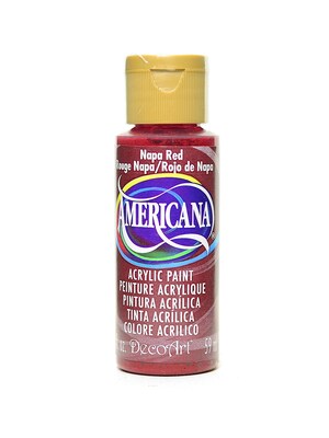 Decoart Americana Acrylic Paints Napa Red 2 Oz. [Pack Of 8] (8PK-DA165-3)