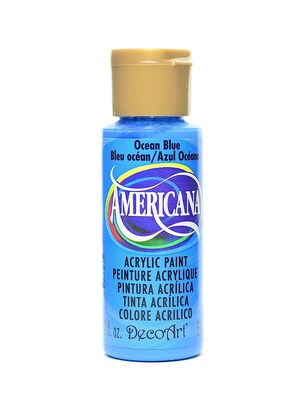 Decoart Americana Acrylic Paints Ocean Blue 2 Oz. [Pack Of 8] (8PK-DA270-3)