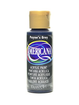 Decoart Americana Acrylic Paints PayneS Grey 2 Oz. [Pack Of 8] (8PK-DA167-3)