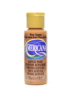 Decoart Americana Acrylic Paints Raw Sienna 2 Oz. [Pack Of 8] (8PK-DA93-3)