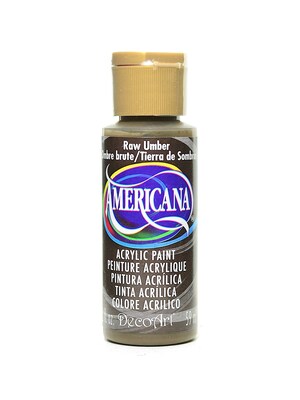 Decoart Americana Acrylic Paints Raw Umber 2 Oz. [Pack Of 8] (8PK-DA130-3)