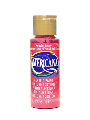 Decoart Americana Acrylic Paints Razzle Berry 2 Oz. [Pack Of 8] (8PK-DA276-3)
