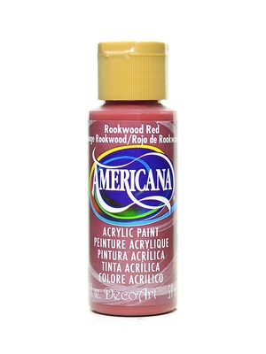 Decoart Americana Acrylic Paints Rookwood Red 2 Oz. [Pack Of 8] (8PK-DA97-3)