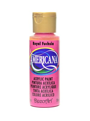 Decoart Americana Acrylic Paints Royal Fuchsia 2 Oz. [Pack Of 8] (8PK-DA151-3)