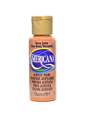 Decoart Americana Acrylic Paints Terra Cotta 2 Oz. [Pack Of 8] (8PK-DA62-3)
