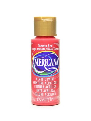 Decoart Americana Acrylic Paints Tomato Red 2 Oz. [Pack Of 8] (8PK-DA169-3)
