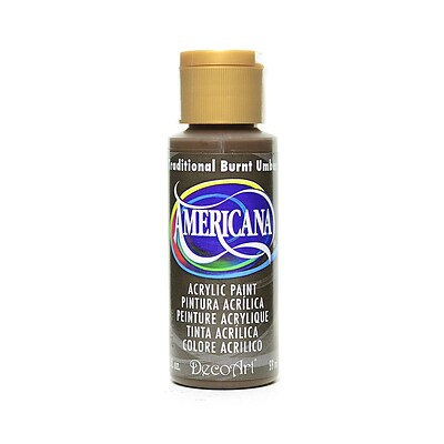 Decoart Americana Acrylic Paints Traditional Burnt Umber 2 Oz. [Pack Of 8] (8PK-DA221-3)