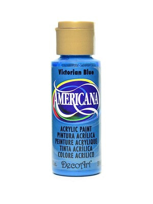 Decoart Americana Acrylic Paints Victorian Blue 2 Oz. [Pack Of 8] (8PK-DA39-3)